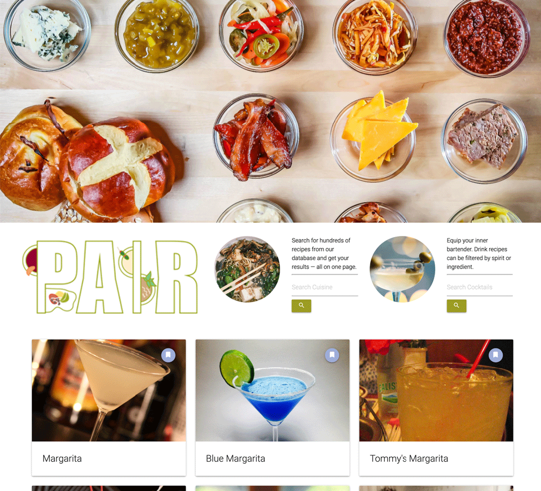 PAIR Recipe Site