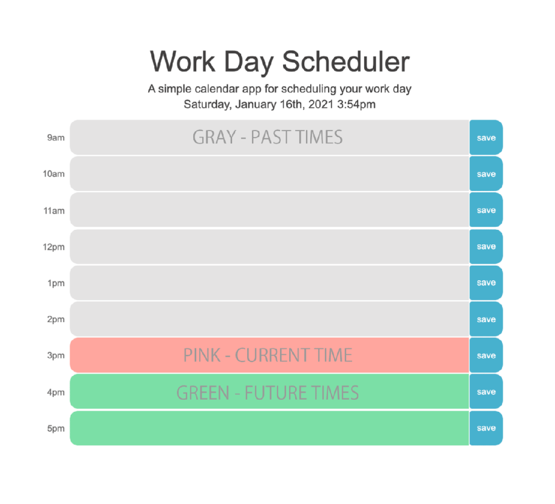 Day Planner App